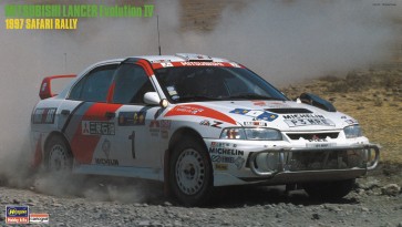 Hasegawa 1/24 Hasegawa MITSUBISHI LANCER EVOLUTION IV 1997 SAFARI RALLY  , HAS03952, by HASEGAWA