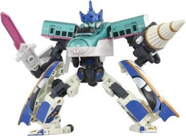 TAKARA TOMY Plarail SGX Shinkalion E5 Hayabusa + E7 Kagayaki Link Combination Set, TAK80299, by TAKARA TOMY