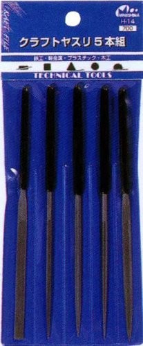 Mineshima Japan Craft rasp 5 pcs, MNSH-14, by MINESHIMA