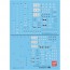 BANDAI  Gundam Decal MG Rick Diaz (Black) & Quattro   Plastic Model kit, BAN41297, by BANDAI