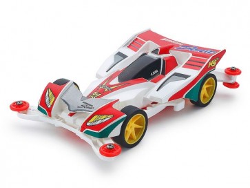Tamiya [MINI 4WD SPECIAL PROJECT] Hurricane Sonic Polycarbonate Body Special (AR Chassis) -Fully Cowled Mini 4WD 30th Anniversary-, TAM56036, by TAMIYA