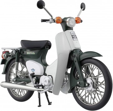 Aoshima 1/12 Skynet Complete Model Bike Honda Super Cub 50 Green  , AOS05658, by AOSHIMA