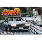 Aoshima 1/24 Initial D No.13 Wataru Akiyama AE86 Levin  , AOS57360, by AOSHIMA