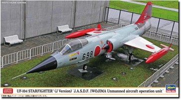 Hasegawa 1/48 UF-104 Starfighter (J type) Air Self-Defense Force Iwo Jima Unmanned Aerial Vehicle Operation Unit, HAS75276, by HASEGAWA