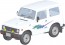 Aoshima 1/32 Raku-Pla Snap Kit No.18-SW Suzuki JA11 Jimny (Superior White), AOS68359, by AOSHIMA