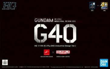 Bandai 1/144 HG GUNDAM G40 (INDUSTRIAL DESIGN VER.) , BAN81839, by BANDAI
