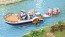 Epoch Sylvanian Families Captain Seal Exciting Boat Set, EPC59557, by Epoch