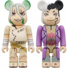Medicom Toy BE@RBRICK Senku Ishigami & Gen Asagiri 2pcs Set, MED18920, by MEDICOM TOY