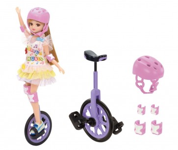TAKARATOMY Licca-chan: LG-07 Ichirin Purple , TAK17995, by TAKARATOMY