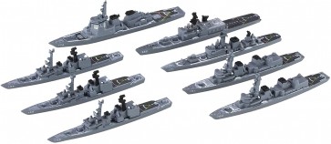 Fujimi 1/3000 Sea Way Model JMSDF ESCORT FLOTILLA 1 (1998)  , FUJ01614, by FUJIMI