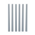 Wave Material ・ Series plastic Material Taper Round Bar 【Gray】 5.0 → 7.0 mm 6 pieces OM335 , WAV23350, by WAVE