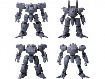 Kotobukiya 1/72 Structure Arts Plus Plastic Model Kit Series Additional Selection Vol.1 (All 4 Types Box + First Production Box Bonus Included), KBY88887, by KOTOBUKIYA