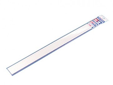 TAMIYA Plastic material 5mm round bar (6 pieces), TAM60460, by TAMIYA