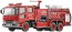 Aoshima 1/72 Working Vehicle CHEMICAL FIRE PUMPER TRUCK (OSAKA MUNICIPAL FIRE DEPARTMENT C6)  , AOS59715, by AOSHIMA