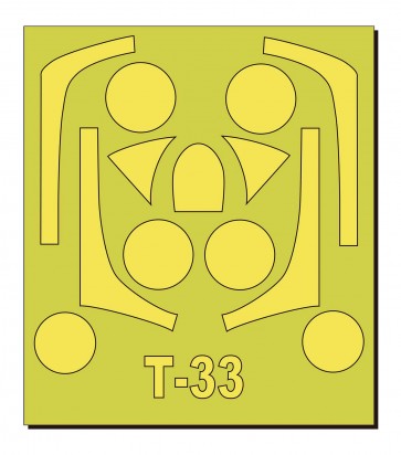 Platz 1/72 JASDF T-33's Masking Sheet  , PLZ68191, by PLATZ
