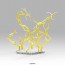 BANDAI  Figure-rise Effect Aura Effect (Yellow), BAN129721, by BANDAI