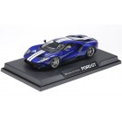Tamiya 1/24 Masterwork Collection (FINISHED MODEL) FORD GT (BLUE)  , TAM11661, by TAMIYA