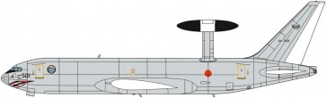 Hasegawa 1/200 E-767 A-WAX Warning Wing 40th Anniversary, HAS08608, by HASEGAWA