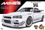 Aoshima 1/24 45 S Package Ver.R Mines R 34 Skyline GT-R (Nissan) plastic kit , AOS47071, by AOSHIMA
