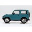 Aoshima 1/32 Raku-Pla Snap Kit No.18CU-BG Suzuki JA11 Jimny Custom Wheel (Blue Gray), AOS04146, by AOSHIMA