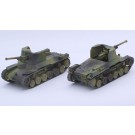 Fujimi 1/76 Special World Armor Series IJA TYPE 1 HO-NI I (2PCS)  , FUJ62401, by FUJIMI