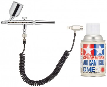 Tamiya Airbrush System SPRAY-WORK Single action AIRBRUSH 180D (0.3MM)  , TAM45258, by TAMIYA