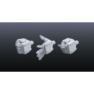 BANDAI  1/144 Builders Parts: Hand 01 (EFSF), BAN0176497, by BANDAI