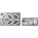 Hasegawa 1/12 Etching parts for Honda VT250F, HAS17508, by HASEGAWA