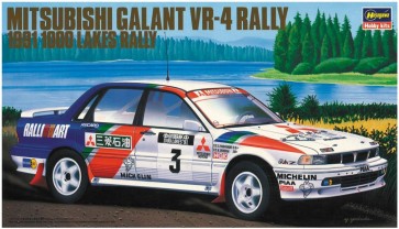 Hasegawa 1/24 Hasegawa Limited Series MITSUBISHI GALANT VR-4 RALLY 1991 1000 LAKES RALLY  , HAS04317, by HASEGAWA