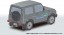 Aoshima 1/32 Raku-Pla Snap Kit No.18-CG Suzuki JA11 Jimny (Charcoal Gray Metallic), AOS68335, by AOSHIMA