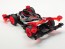 Tamiya Laser Mini4WD Shaddow Ace VZ Chassis, TAM98023, by TAMIYA