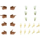 TOMYTEC LittleArmory [LAOP09] Sousai Shojo Teien Tactical Glove (Tan), TMT22955, by TOMYTEC