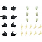 TOMYTEC LittleArmory [LAOP08] Sousai Shojo Teien Tactical Glove (Black), TMT22948, by TOMYTEC