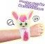 TAKARA TOMY Kurutto Chatty Puppets White Bunny  , TAK51609, by TAKARA TOMY