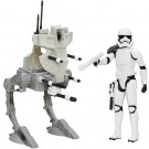 TAKARA TOMY STAR WARS THE FORCE AWAKENS 12 INCH FIGURE & VEHICLE RIOT CONTROL STORMTROOPER & ASSAULT WALKER  , TAK47885, by TAKARA TOMY