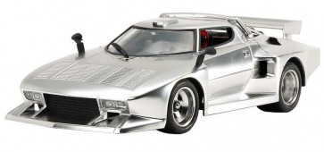Tamiya 1/24 LANCIA STRATOS TURBO (SILVER COLOR PLATED)  , TAM54187, by TAMIYA
