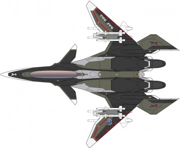 Platz 1/72 SUPERSYLPH YUKIKAZE MAVE YUKIKAZE AAM-III / AAM-VII MISSILE INCLUDED, PLZ82586, by PLATZ