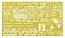 Hasegawa  1/350 Nagato-class detail up etching Parts Basic B, HASQG16, by HASEGAWA