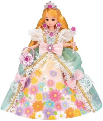 TAKARA TOMY Licca Dreaming Princess Flower Garden Dress  , TAK76763, by TAKARA TOMY