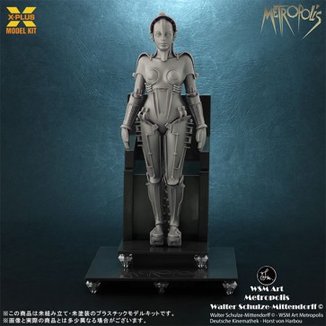 X Plus 1/8 Metropolis Maria Plastic Model Kit Silver Screen, XPL21616, by X Plus