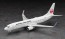 Hasegawa 1/200 Japan Airlines Boeing 737-800 (Tsurumaru Logo), HAS07458, by HASEGAWA