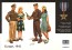 1/35 US Soldier & civilian woman V-DAY ・ 4-body input, MB3514, by MASTER BOX