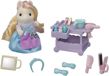 Epoch Sylvanian Families Fashionable Pony Hairdresser Set  , EPC46540, by Epoch