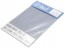 Wave PLASTIC PLATE WITH PRINTED SCALE (GRAY) THICKNESS 0.8MM SCALE COLOR: BLUE  OM409, WAV23091, by WAVE