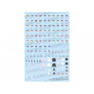 Kotobukiya 1/1 Megami Device M.S.G Puni Mofu Mao Eye Decal Set, KBY63765, by KOTOBUKIYA