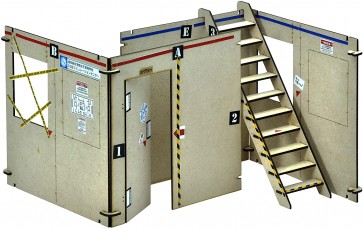 TOMYTEC 1/12 LittleArmory [LD023] Shoot House A  , TMT00366, by TOMYTEC