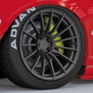 Aoshima 1/24 The Tuned parts 106 Enkei RS05RR 18-inch  , AOS06119, by AOSHIMA