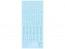 HI Q PARTS Pixel Camouflage Decal 2 Mint Green (1pc.), HIQ73837, by HI Q PARTS