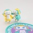 Hasegawa Chiisana Mekatoromeito No.04 Patch Set "Light Green & Lemon", HAS47909, by HASEGAWA