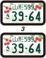 Platz 1/24 Design License Plate (Tsuchiura, Suginami, Yamagata), PLZ85310, by PLATZ